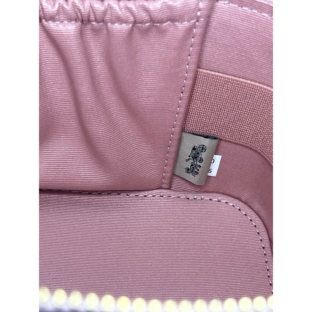 Coach Powder Pink Vanity Cosmetics Case - Picture 6 of 7
